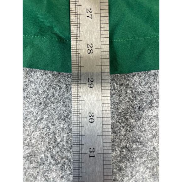 Adidas Green Athletic Short Sleeve Quarter Zip T-Shirt Men's Size Large - Picture 7 of 8